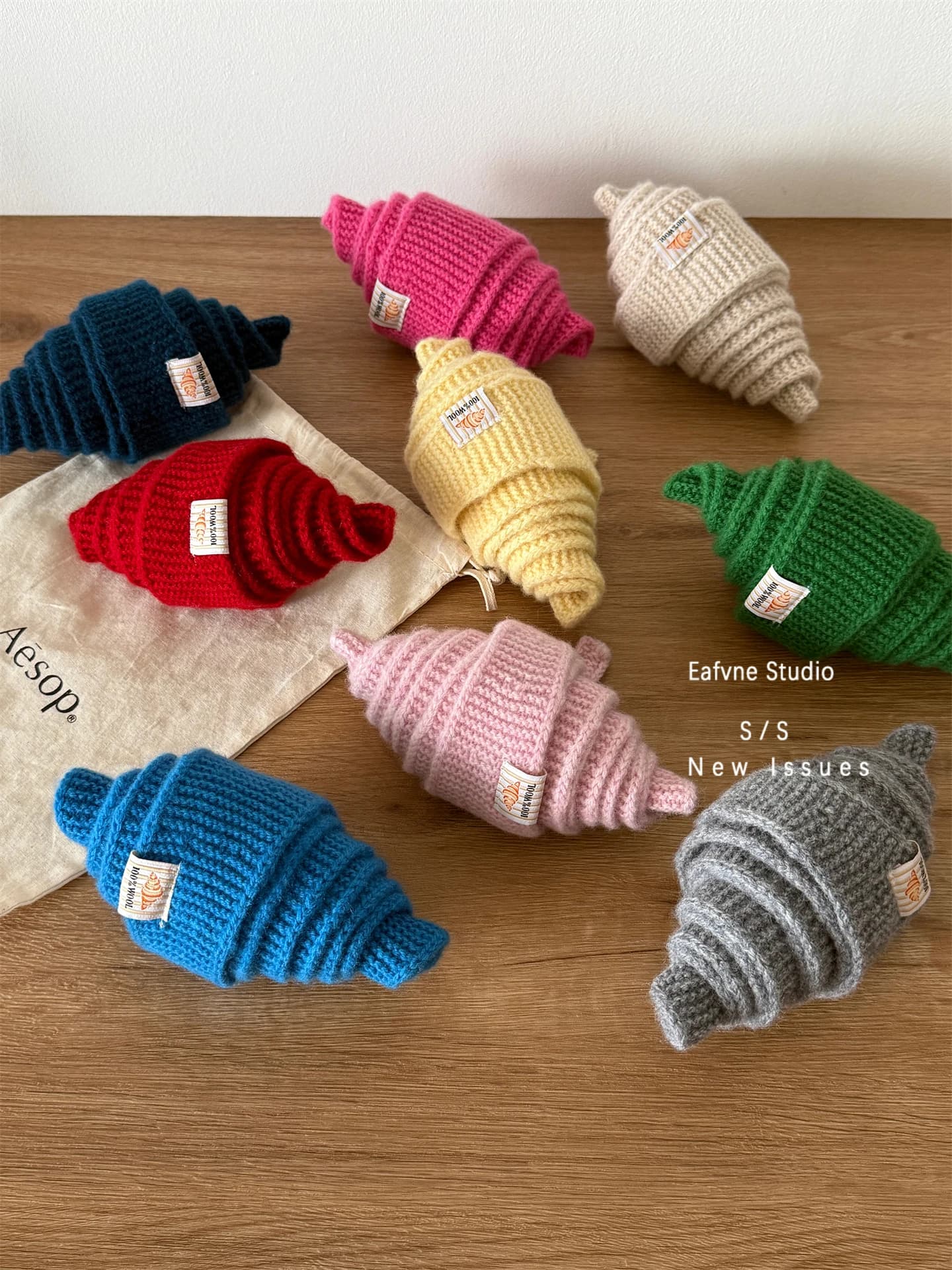Sophie Sciarpa Mini Croissant 100% Lana Nicchia Sottile Triangolare Lunga Striscia Piccola Sciarpa Donna Autunno Inverno Sciarpe di Protezione del Collo