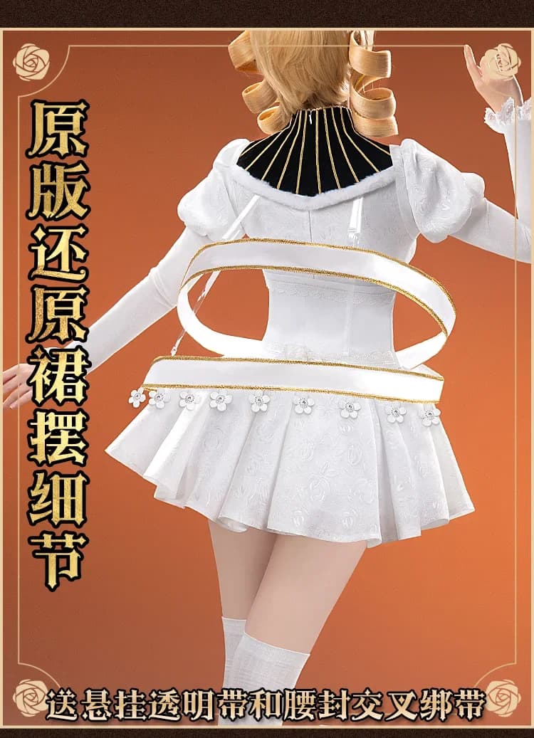Cos-Mart Hot Anime Puella Magi Madoka Magica Holy Mami Costume Cosplay Tomoe Mami Gioco di ruolo Vestiti