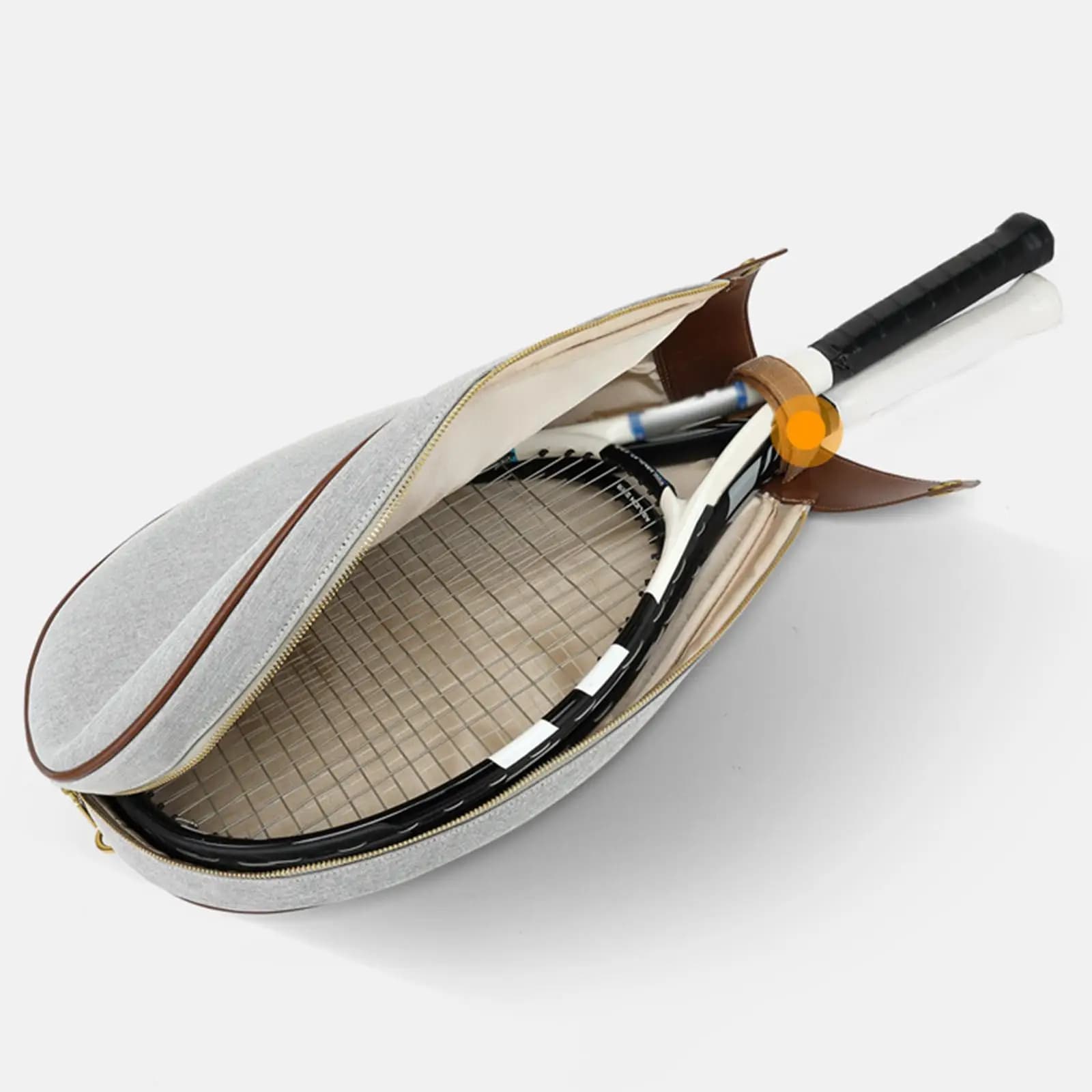 Tennis Bag Tennis Racquet Cover Case Bag Portable Adjustable Shoulder Strap,