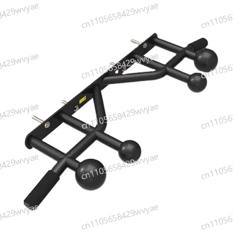 Multifunction Station in Wall for Tractions with Multi-Grip Bar, Resistant, with Iron Arm and Ball Training Tool Pinch Ball