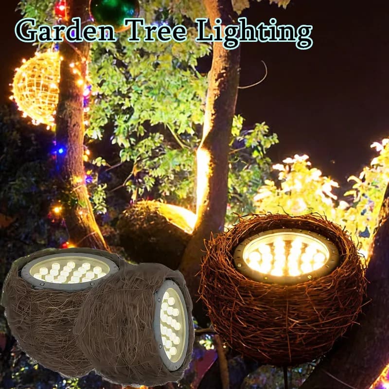 Lampada LED da Esterno per Illuminazione Alberi e Paesaggi, Impermeabile, 12W 18W 24W 36W, per Parchi e Architettura Notturna