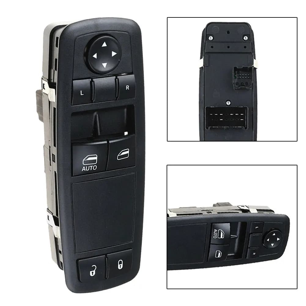 Interruttore Alzacristallo Elettrico Auto 68110870AB per Dodge Grand Caravan 2012-2015, Ricambio Pannello Porta di Controllo Principale