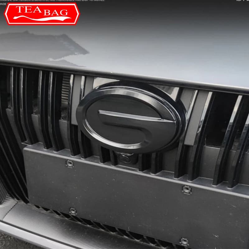 For Trumpchi GAC Empow R 2022-2024 Car Front Styling Rear Grid Logo Stickers for steering wheel emblem cover ABS accessories Auto