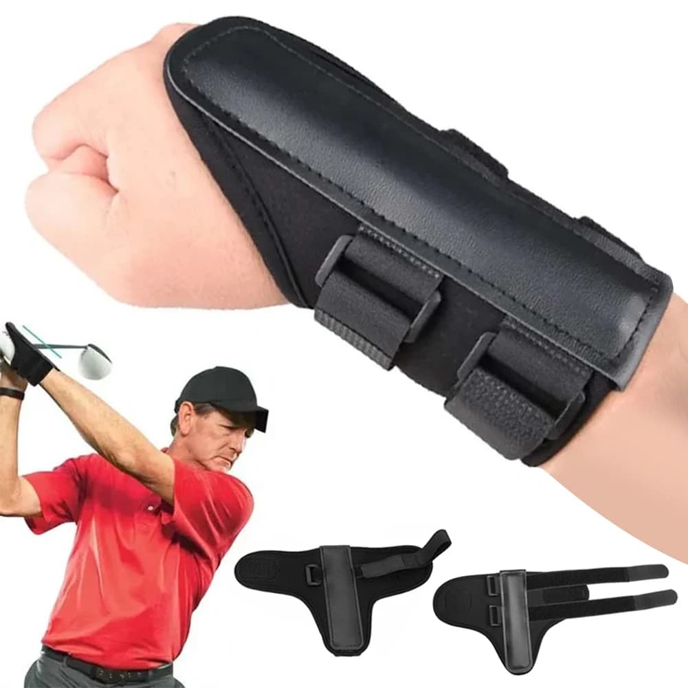 Golf Swing Trainer Aid Pro Power Band Tutore da polso Liscio e collegamento-Facile da allenamento corretto Swing Gesto Allineamento Strumento di pratica
