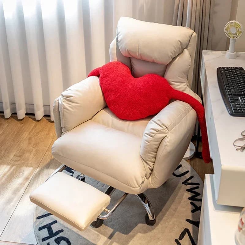 Sedia da gioco per persona singola Chaise Longue Accento ergonomico per ufficio Sedie per la correzione della postura Soggiorno Comodo gioco pigro