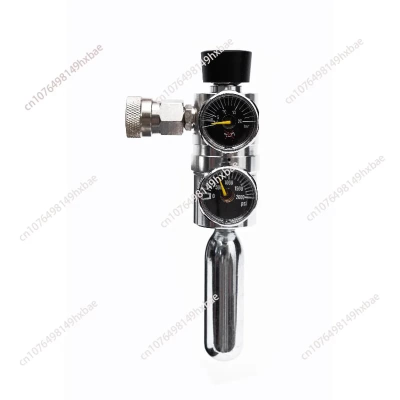 Double gauge pressure reducing valve 9bar extraction pneumatic coffee machine special