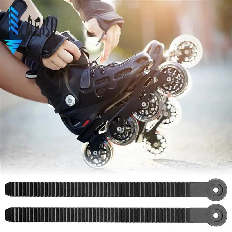 AEB0-6PCS Cinghia per scaletta per caviglia da snowboard, cinghia per scarpe da pattinaggio a rotelle Sostituzione della cinghia per scaletta da snowboard con viti