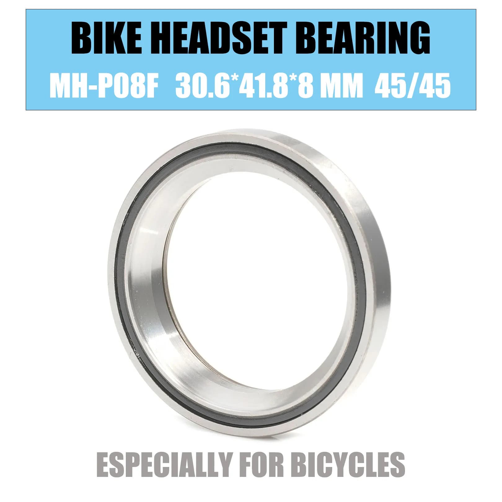 MH-P08F Cuscinetto 30,6*41,8*8 mm 45/45 (1 PC) ABEC-3 TH870 Mozzo bicicletta Mozzi anteriori posteriori Cuscinetti a sfere ruota