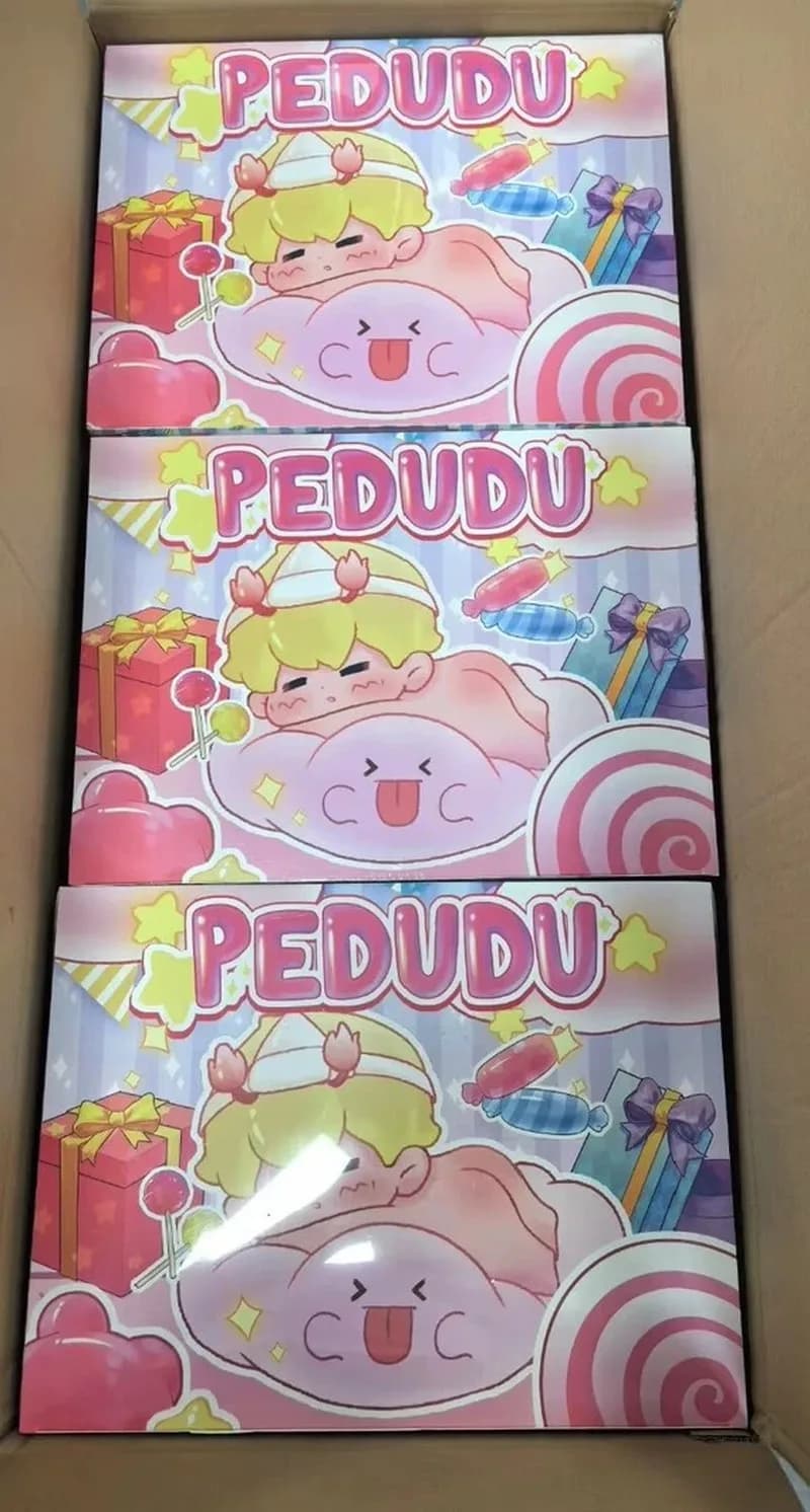 Disponibile Originale Pedudu Quarta Generazione Serie Mondo Colorato Blind Box Bambola Trendy Giocattolo Regalo