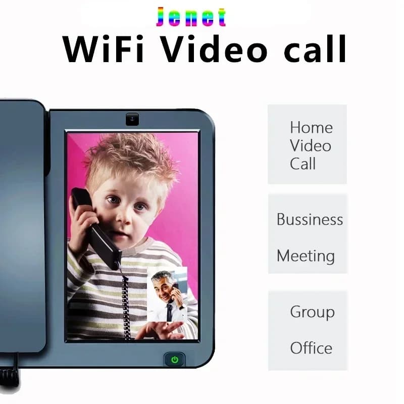 2025 Hot 4G SIM Network Fisso Wireless Landline FWP Desktop Wireless Phone Camera High-End Smart IP Video Door Phone