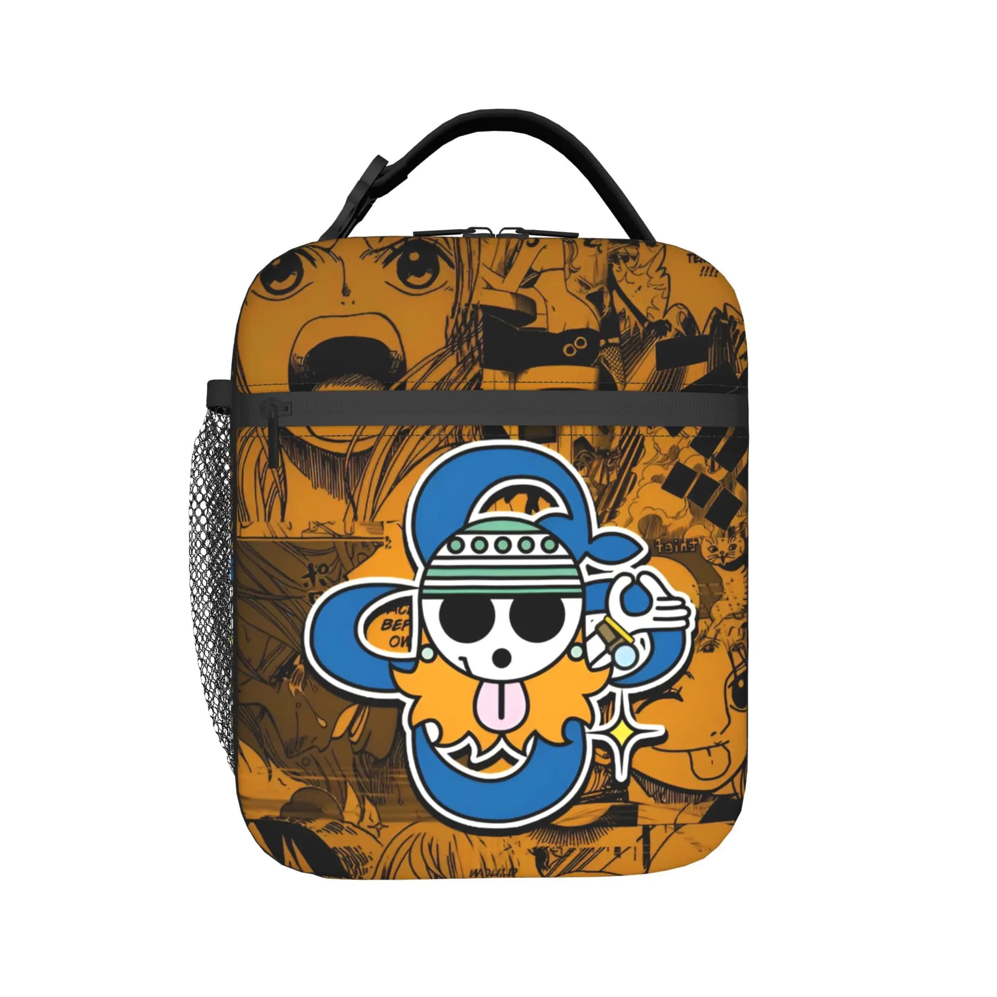 Custom One P-Pieces Namis Insulated Lunch Bag for School Office Anime Classic Manga Movie Resuable Thermal Cooler Bento Box