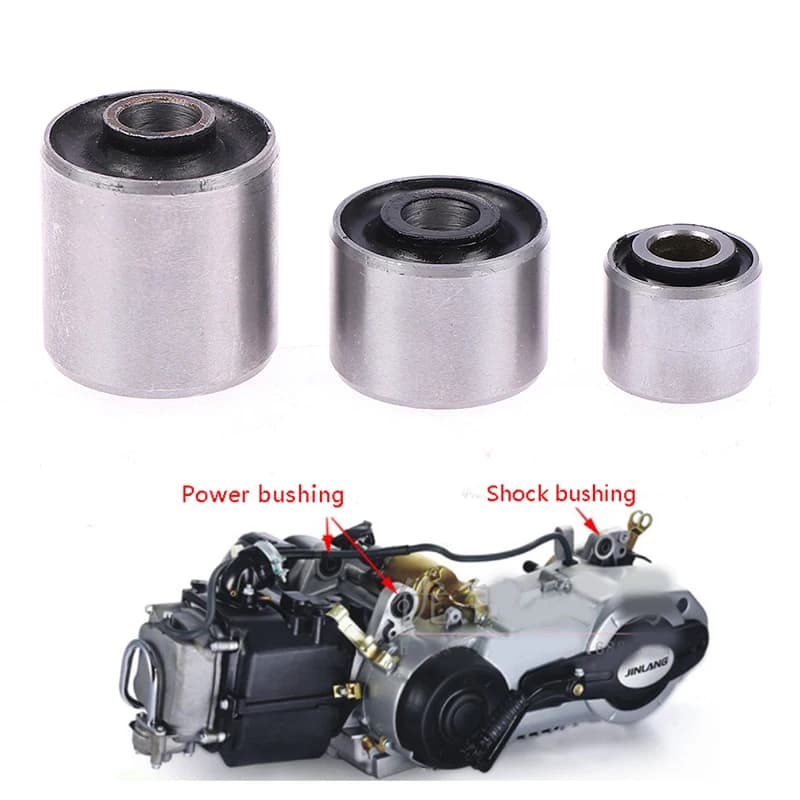 GY6 50cc 125cc 150cc boccola ammortizzatore per supporto motore per 139QMB 152QMI 157QMJ Scooter cinese ciclomotore ATV Go-Kart
