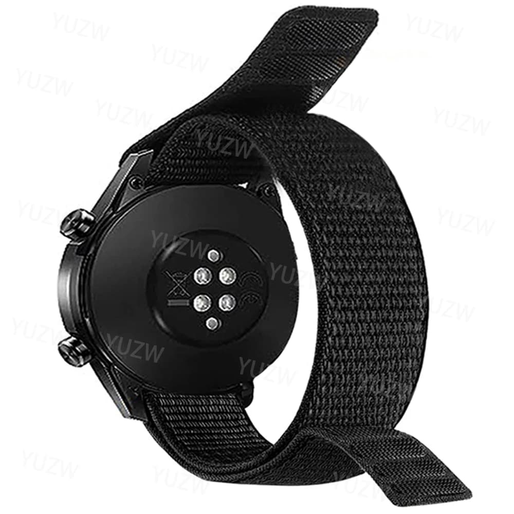 26mm 22mm Loop Nylon Strap for Garmin EPIX Pro/Fenix 8 E 7 7X 6 Ultralight Quickfit Watch Band for Forerunner 970 965 Instinct 3