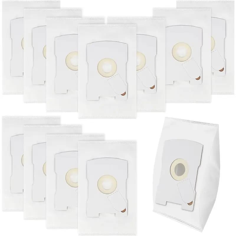 Sacchetti per aspirapolvere A21F per Vorwerk Kobold VT260 VT265 VT270 VT300, compatibili con accessori per aspirapolvere, 12 pezzi