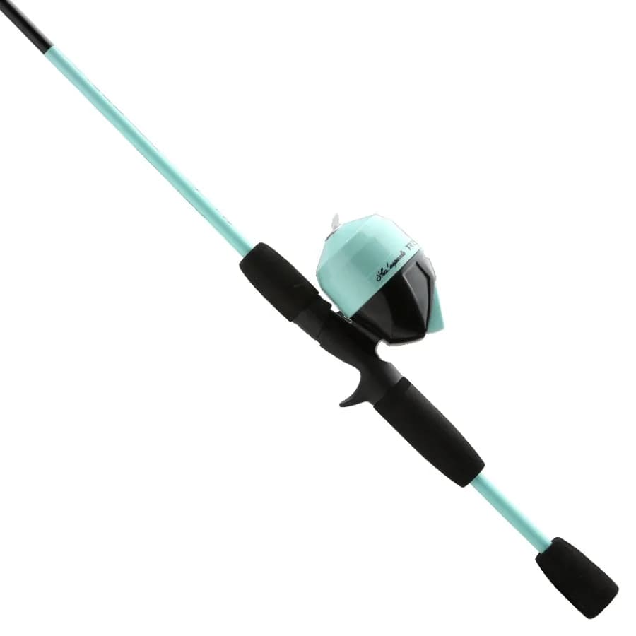Set da Pesca Reverb Spincast 3 Pezzi con Canna da 5'6 a Potenza Media e Mulinello Misura 10, Ideale per la Pesca in Acqua Dolce, Adatto ai Principianti