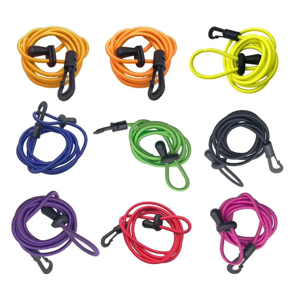 Corda di sicurezza regolabile per pagaia da kayak, canoa, canna da pesca, accessori nautici