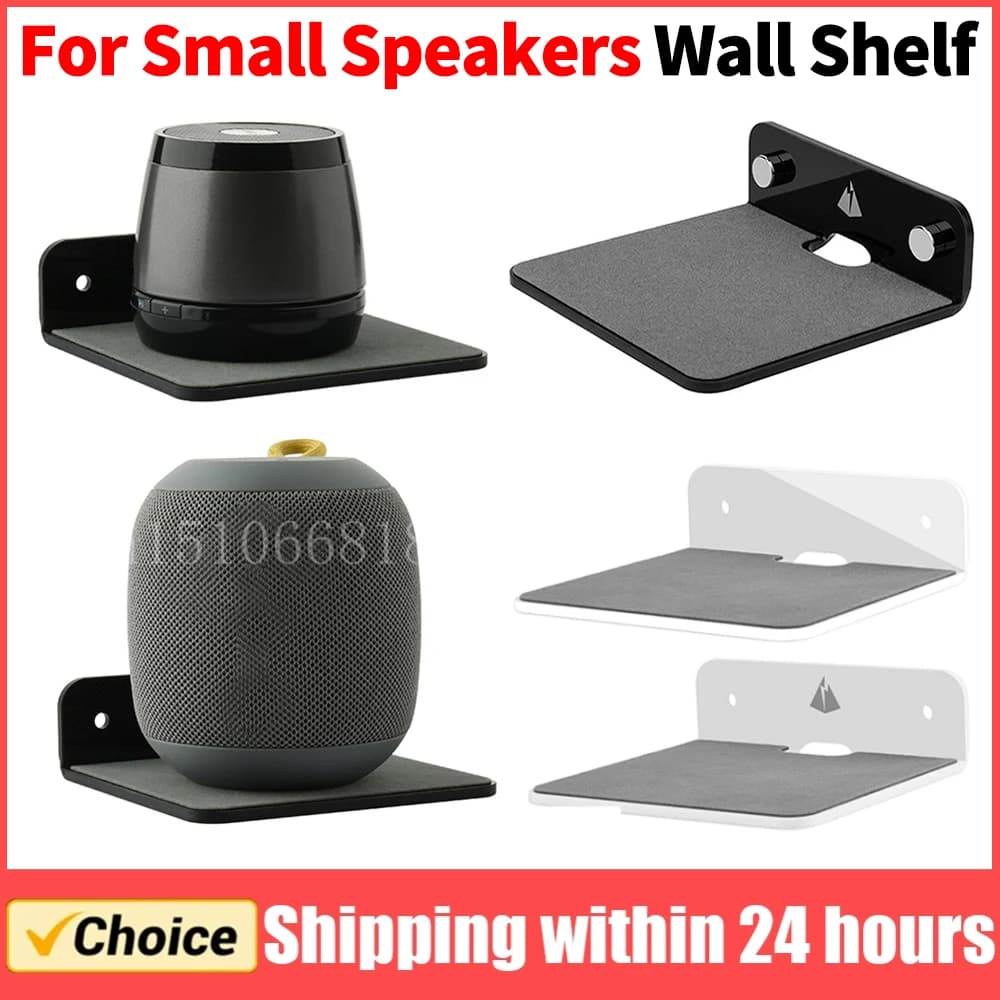 Espositore da parete portatile multifunzionale per montaggio su altoparlante in acrilico per router di telefoni cellulari webcam per BOSE Soundlink Revolve