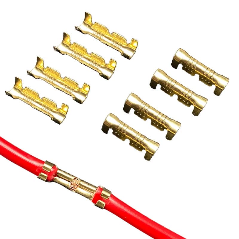 50 pcs 100 pcs 200 pcs terminal type U terminal Tab terminal from 0.3 to 1.5 mm2 terminal connector double terminal connector