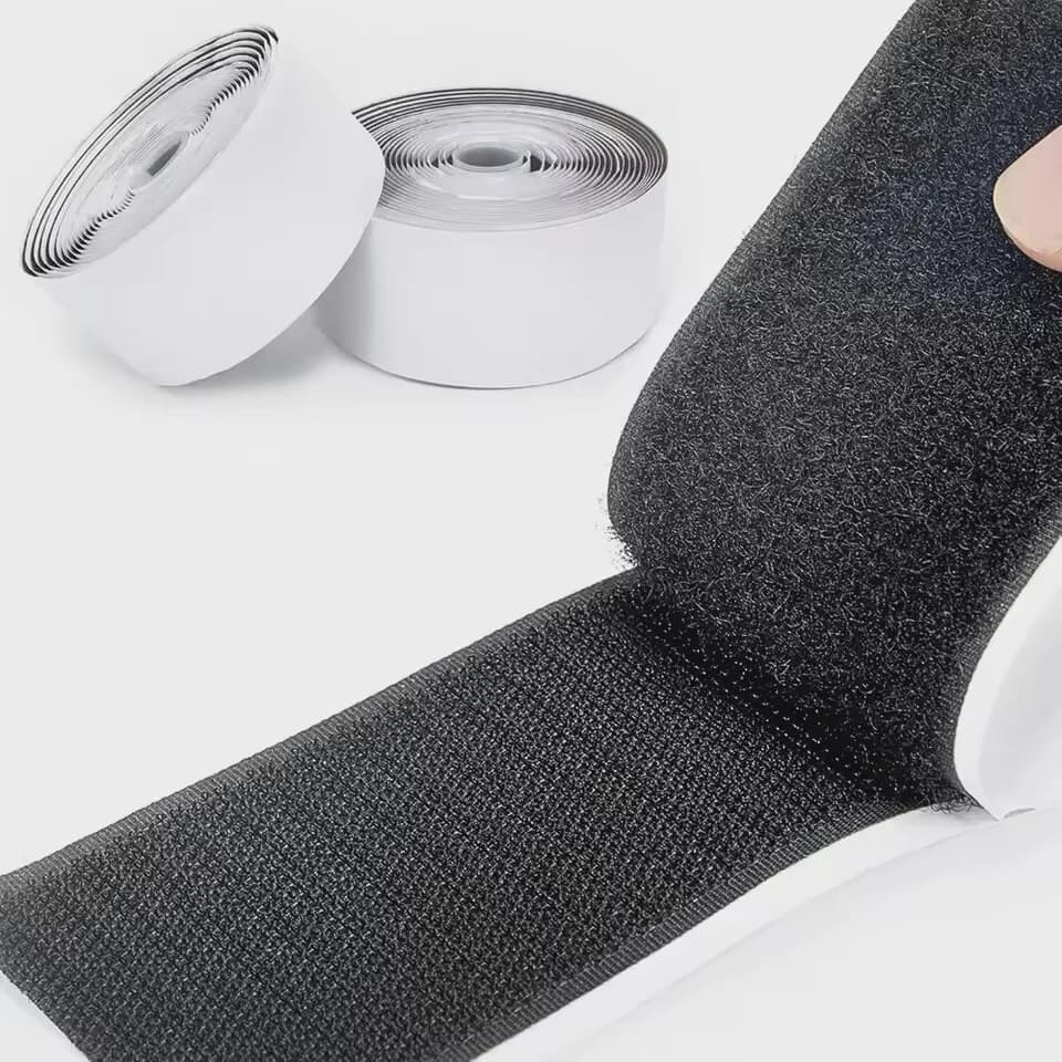 Nastro Adesivo in Nylon con Chiusura a Strappo, Forte e Autoadesivo, 1/5/25M, per Fai-da-Te e Artigianato, 20~50MM