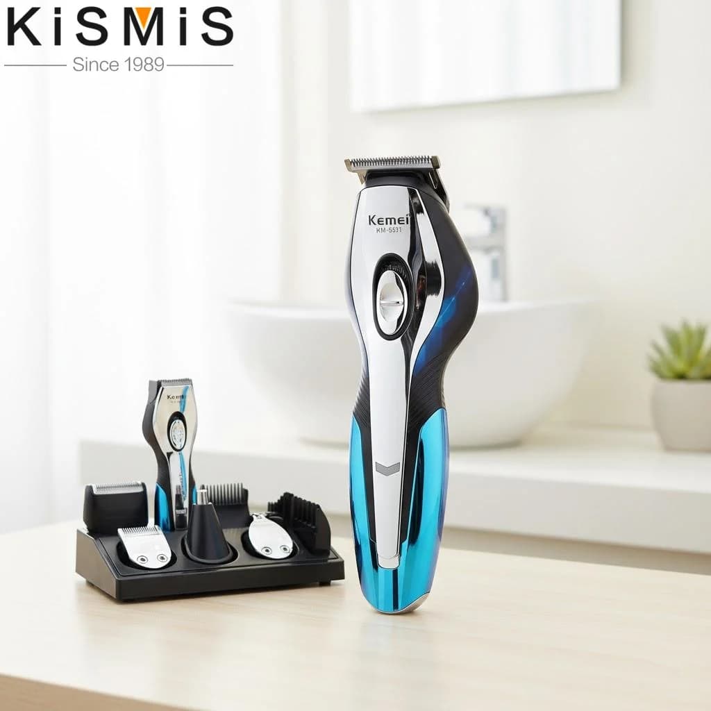 Kit di Taglio e Rifinitura Capelli 11 in 1 Senza Fili, Rasoio per Barba, Strumenti di Styling Ricaricabili per Uomo