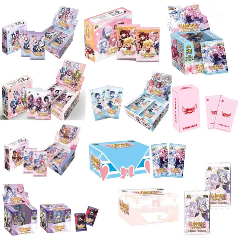 Carte da collezione Goddess Story New Frog Ns 1m11 Bellissimi giochi da tavolo a colori per bambini Carte da gioco collezionabili per feste