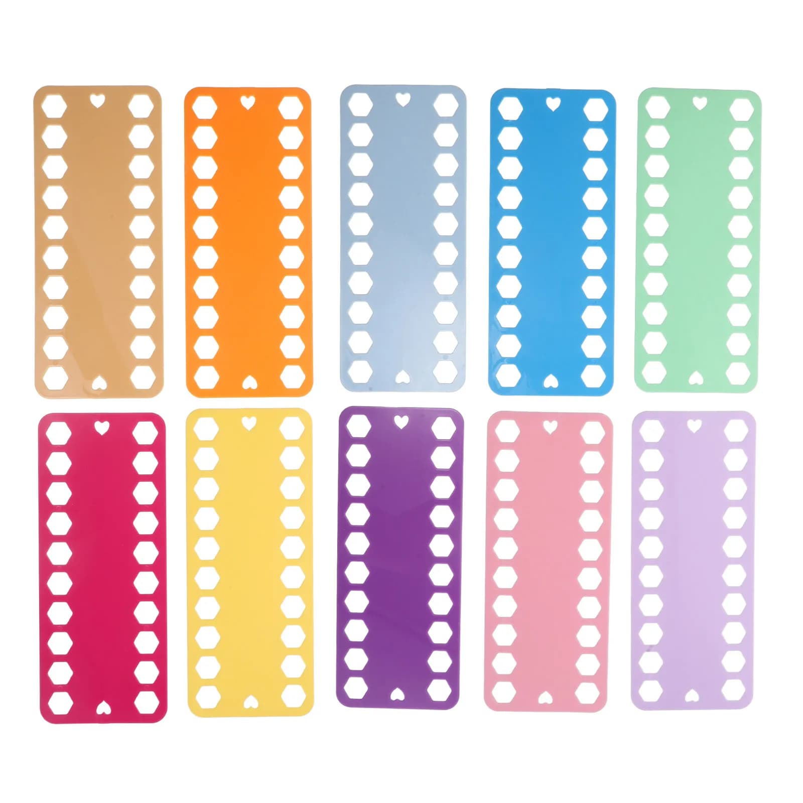 10Pcs Embroidery Thread Storage Board Plastic Thread Organizer for Cross Stitch Needlework Sewing Supplies Organizer Embroidery