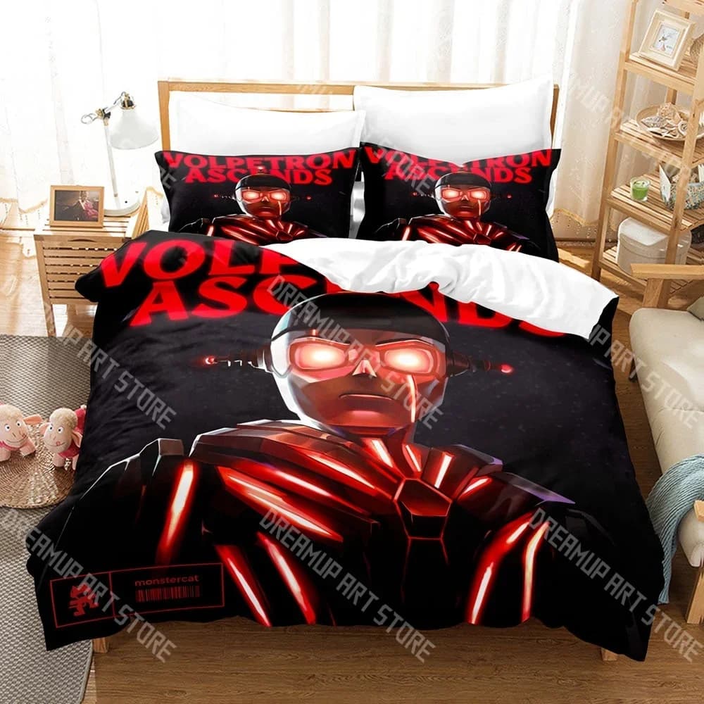 Ray Volpe Volpetron Set biancheria da letto per il viso Set letto singolo doppio completo Queen King Size Set copripiumino per camera da letto per bambini per adulti parure de litBed
