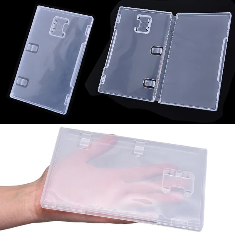 Custodia trasparente per carte da gioco 1PC Scatola porta cartuccia antipolvere Shell per Switch NS
