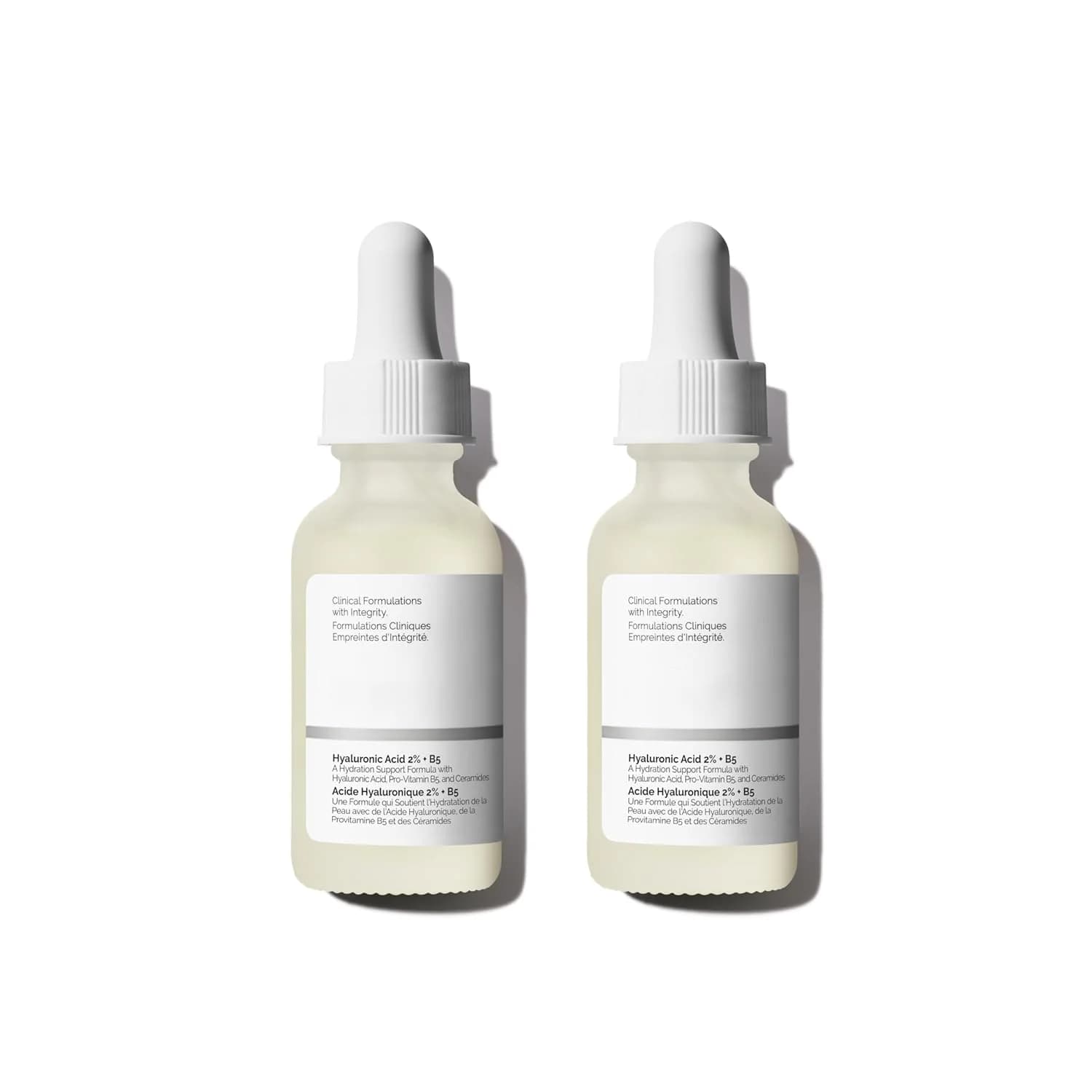 Siero con 2% di Acido Ialuronico + B5 30ml, Idratante e Nutriente per Pelle Secca, Riduzione dei Pori, Cura della Pelle del Viso