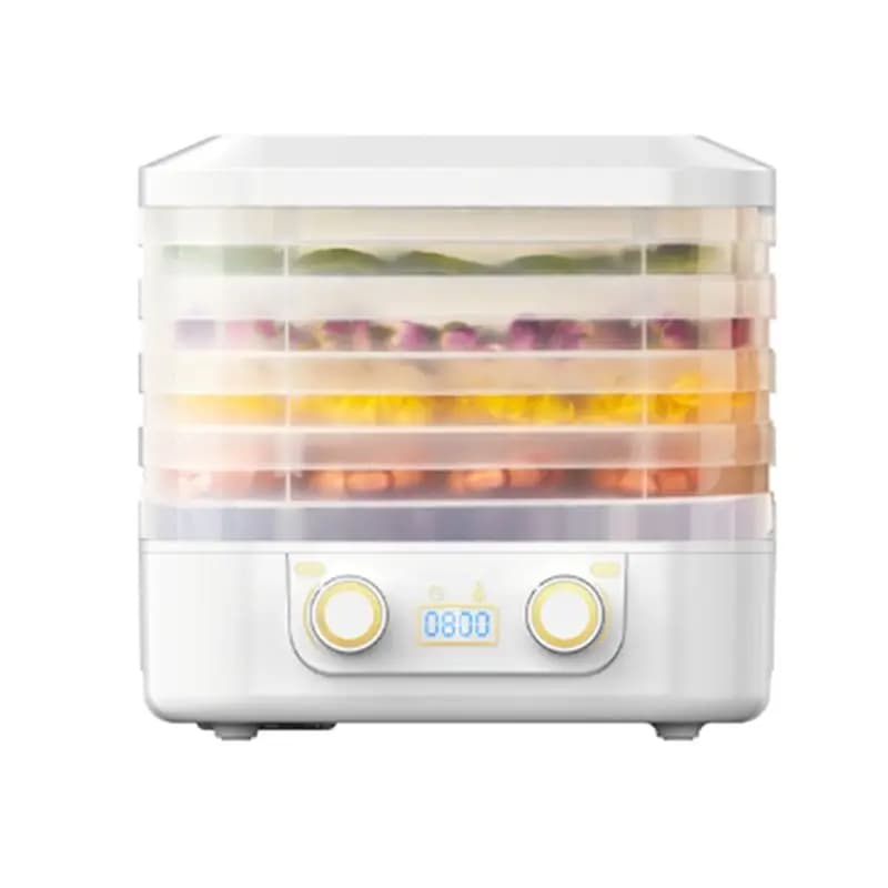 N85R-5 Layer Smart Electric Food Dryer Intelligent Timing Function Meat Fish Tea Dried Fruit Machine Food Drying Machine A US Pl