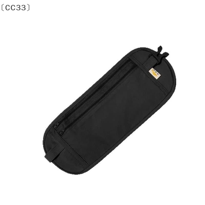 Portafoglio di sicurezza nascosto, marsupio da viaggio invisibile, marsupio per soldi per passaporto, borsa da viaggio regalo, marsupio per soldi