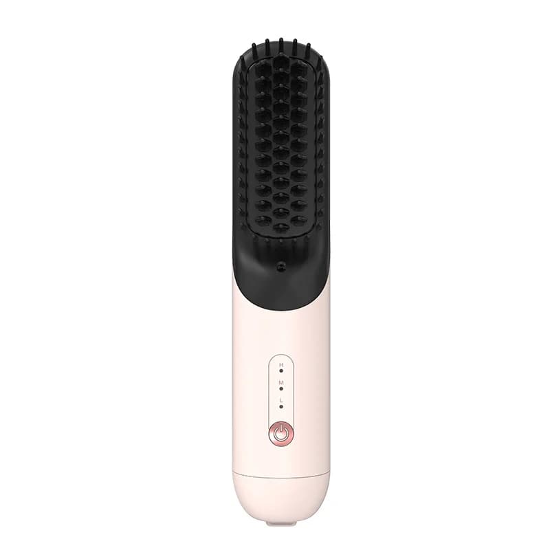 3 Million Negative Ions Battery USB Type-C Portable Belt Flight Mode Wireless Bristle Electric Straightening Hair Comb Household