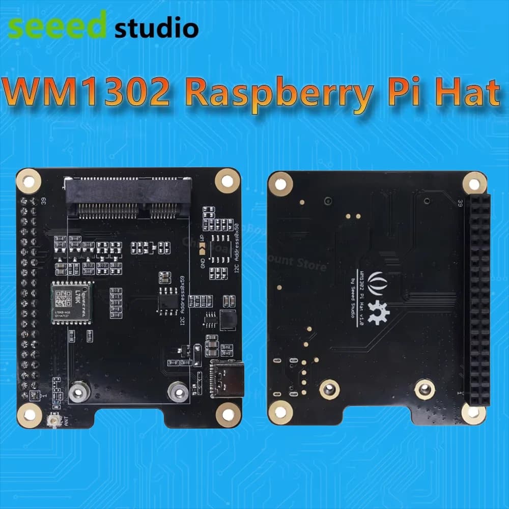 Additional WM1302 RPi for Raspberry Pi to Connect the WM1302 Module Based on LoRaWAN Concentrator LoRa Semtech SX1302