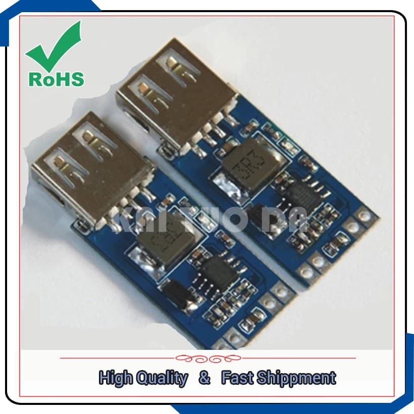 9V / 12V / 24V to 5V DC-DC step-down BUCK power supply module for Car charger 3A output USB power converter board module