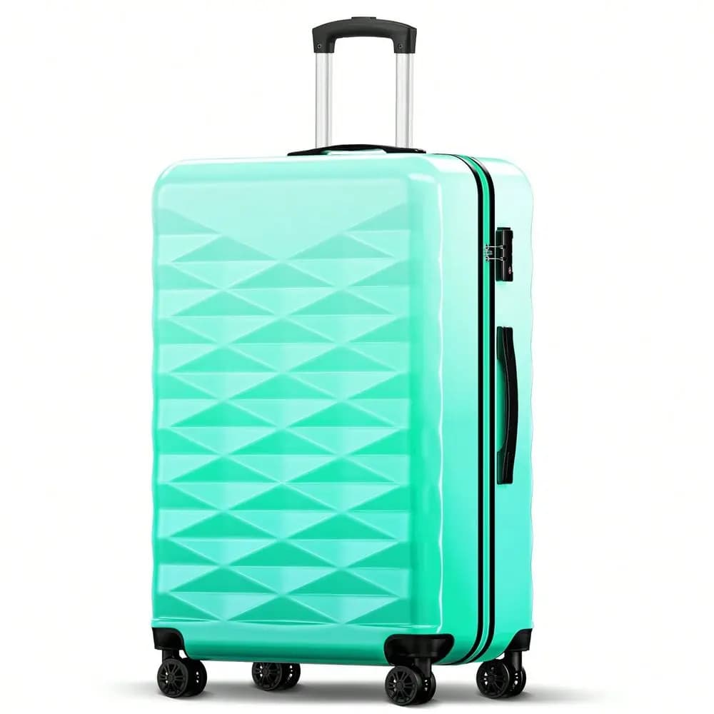 28 Inch CarryOn Suitcase With Spinner Wheels,Hard Shell Suitcases,Lightweight Luggage For Women,Equipped With 360 Spinner Wheel