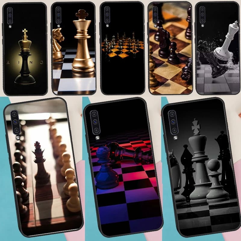Chess Case For Samsung Galaxy A54 A14 A36 A16 A33 A56 A26 A15 A55 A53 A35 A22 A32 A52 A34 A05 A06