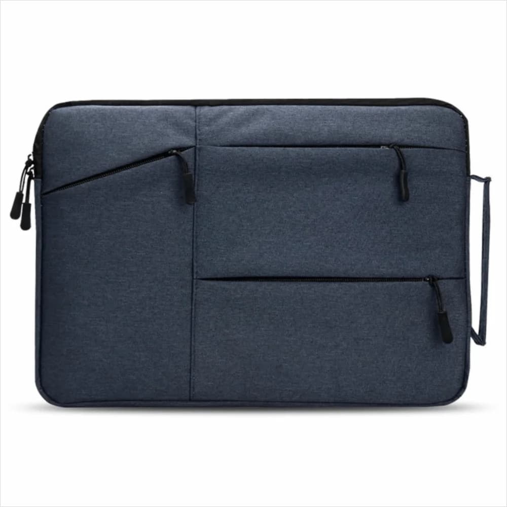 Custodia Impermeabile per Laptop da 14 Pollici con Fodera in Flanella, Borsa Antiurto per Laptop, Borsa per Laptop in Tessuto Oxford Resistente all'Usura
