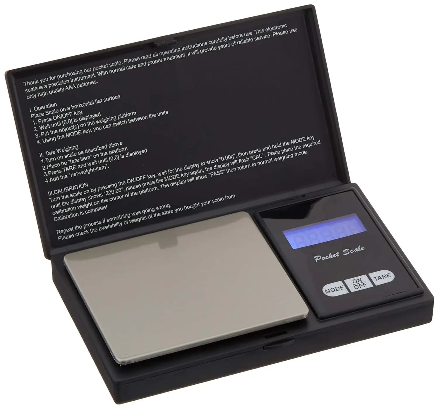 Bilancia Digitale di Precisione per Alimenti 500g/0.01g, Bilancia Portatile Tascabile da Viaggio per Gioielli con Batteria