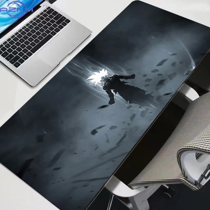 Large Mouse Pad Dragon Ball Son Goku Gamer Keyboard Mousepad Pc Computer Desk Mat Gaming Pad Mouse Mats For CS GO LOL