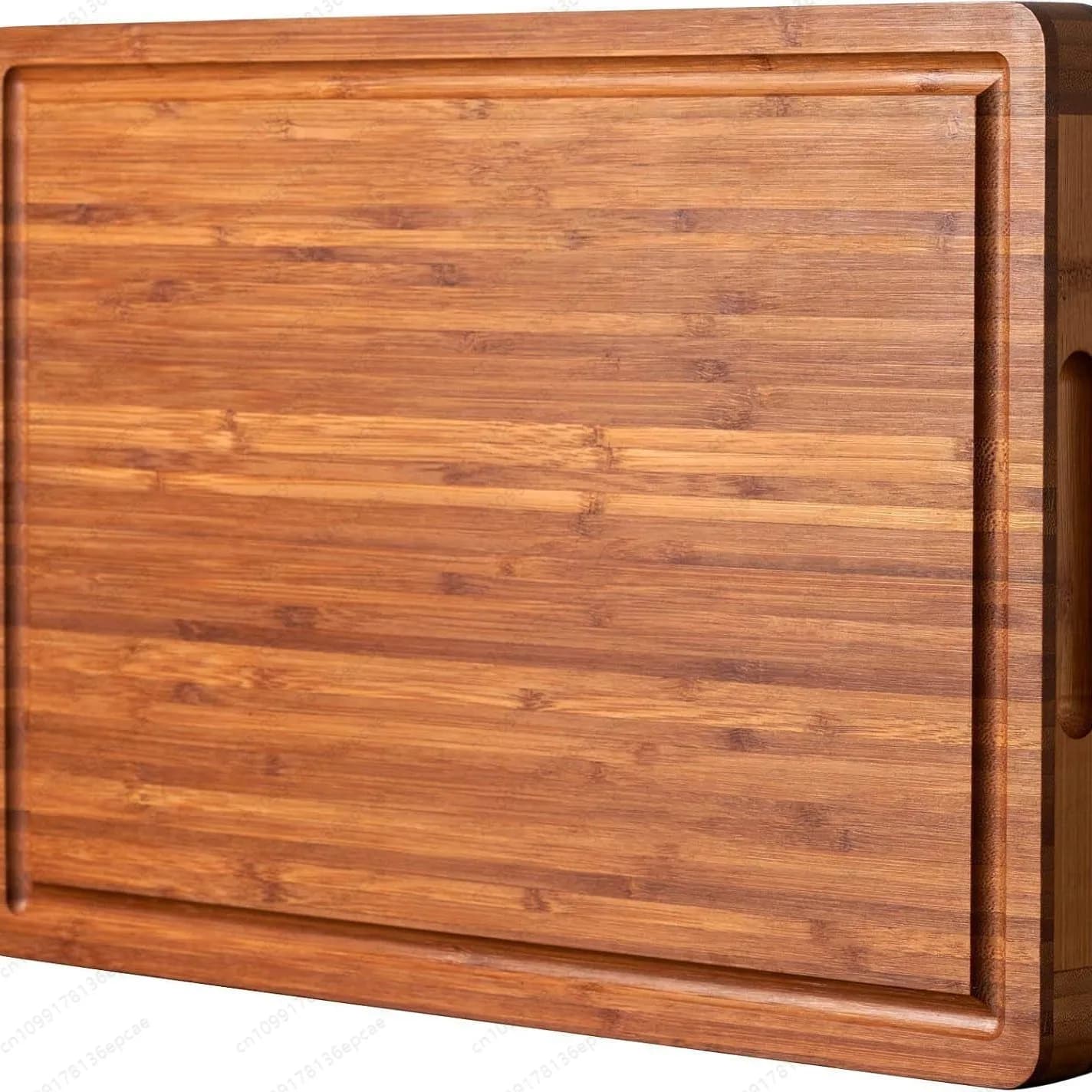 Entire wood cutter for domestic use, double-sided and anti-moulded solid wood cutting board