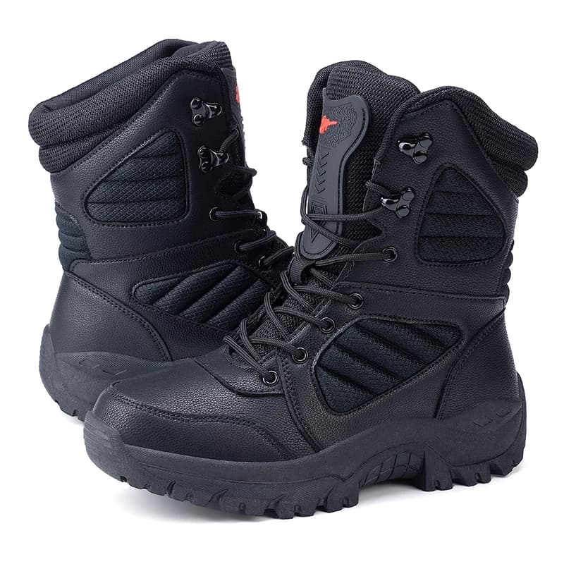 Men's professional tactical boots four season high-top non-slip outdoor training boots jungle cross-country hiking walking boots