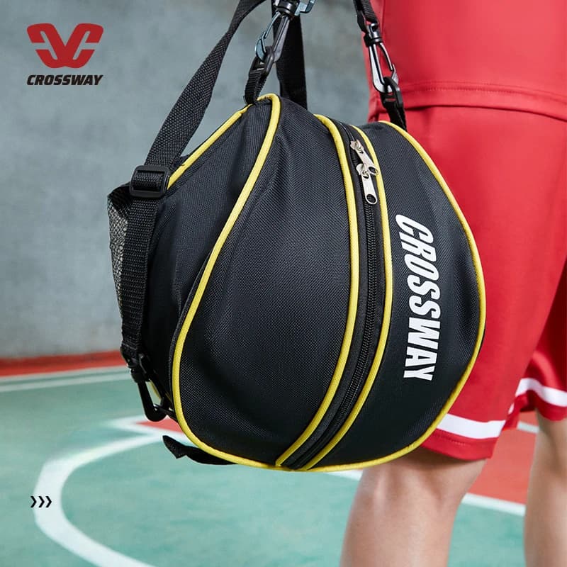 Oxford fabric basketball bag, soccer ball and volleyball bag, round sports backpack, design outdoor waterproof gym bag