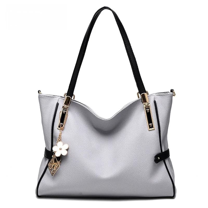 Fashionable Women's Handbag 2024 New Style Cool Trendy Large Size Shoulder Bag Handbag Soft Zipper Closure Casual Leisure