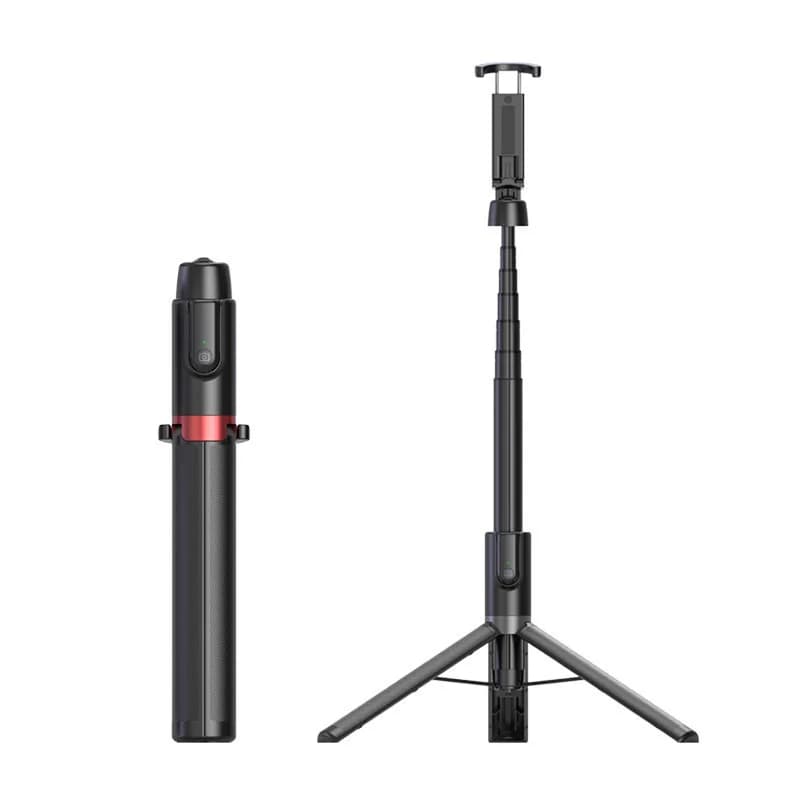 Bastone selfie Bluetooth, staffa per trasmissione in diretta per telefono cellulare, treppiede da pavimento esteso integrato, asta telescopica Douyin.