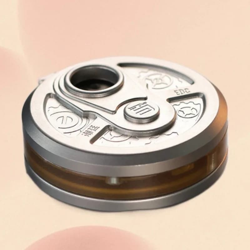Giocattolo Antistress EDC con Rotella Girevole, Dadi, Roulette, Moneta Magnetica, Piatto per Carte, Volano - Anti-Ansia