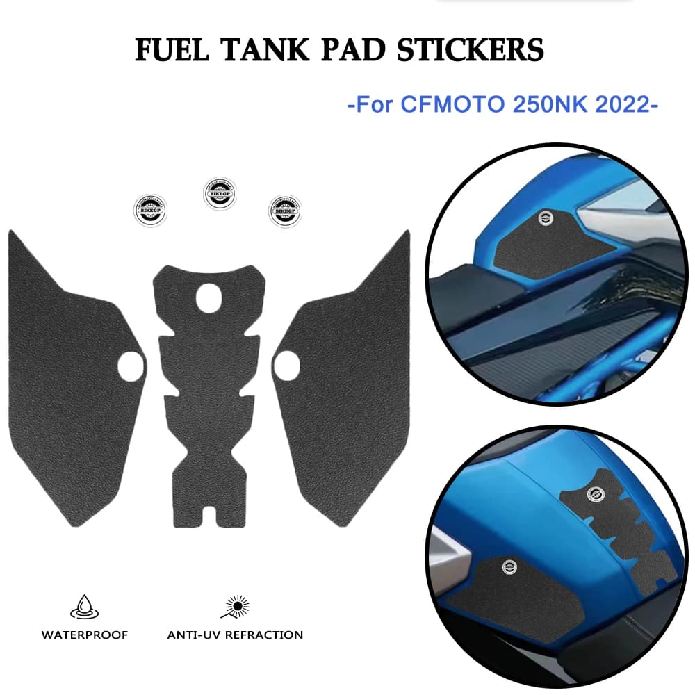 Per CFMOTO 250NK 250 NK 2022 2023 2024 adesivi per serbatoio carburante laterale per moto TankPad Decal Protector Gas Knee Grip Traction Pad