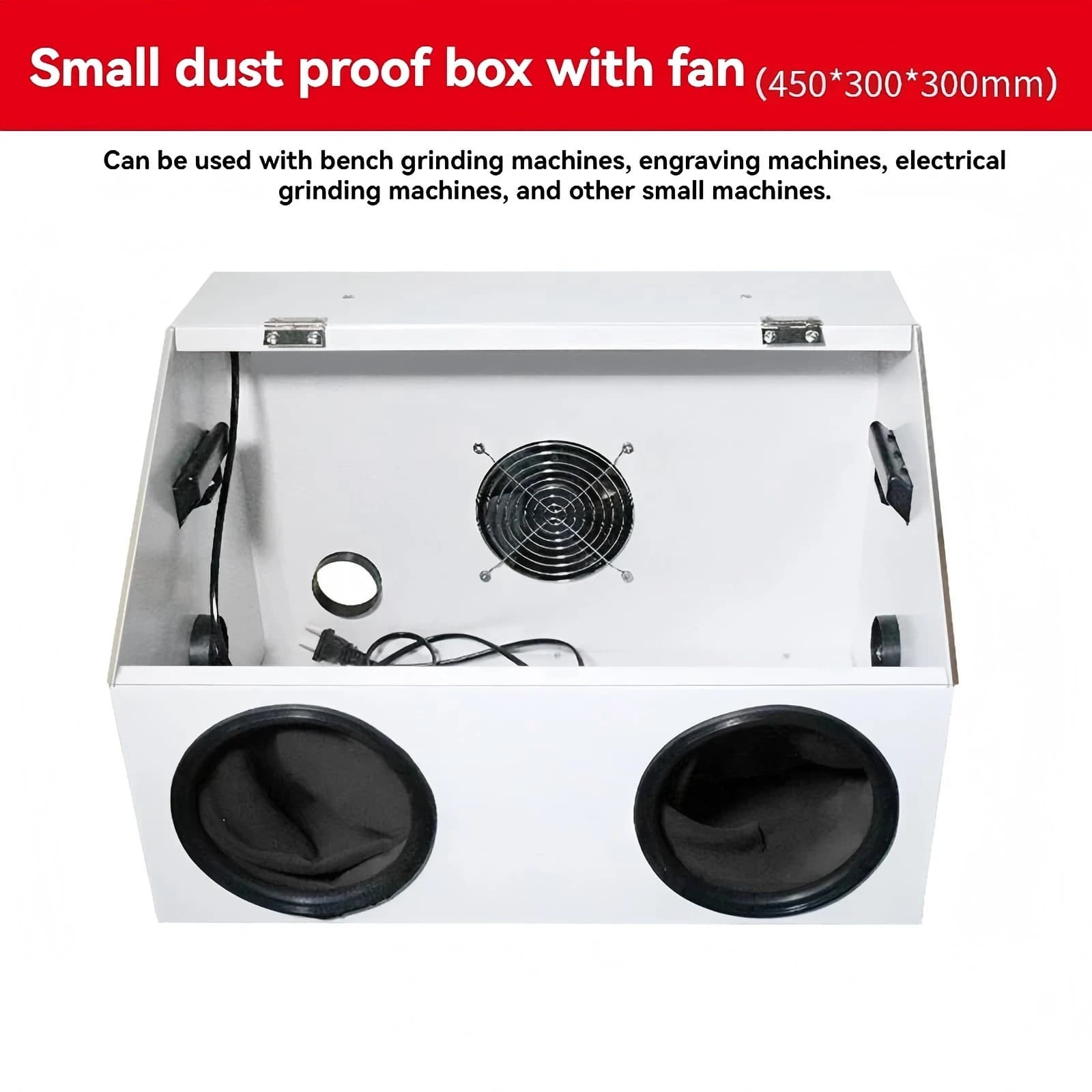 Nuovo Ventilatore di Scarico a Pressione Negativa per Modellini, Giocattoli e Bambole, con Funzione di Verniciatura a Spruzzo e Effetto Cascata d'Acqua