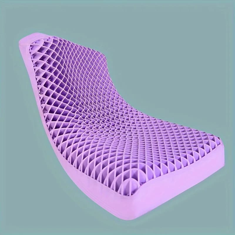 Cuscino in Pectina Traspirante con Strato d'Aria in TPE, Lavabile con Acqua, Cuscino Cervicale a Pressione Zero in Lattice per Adulti Singolo