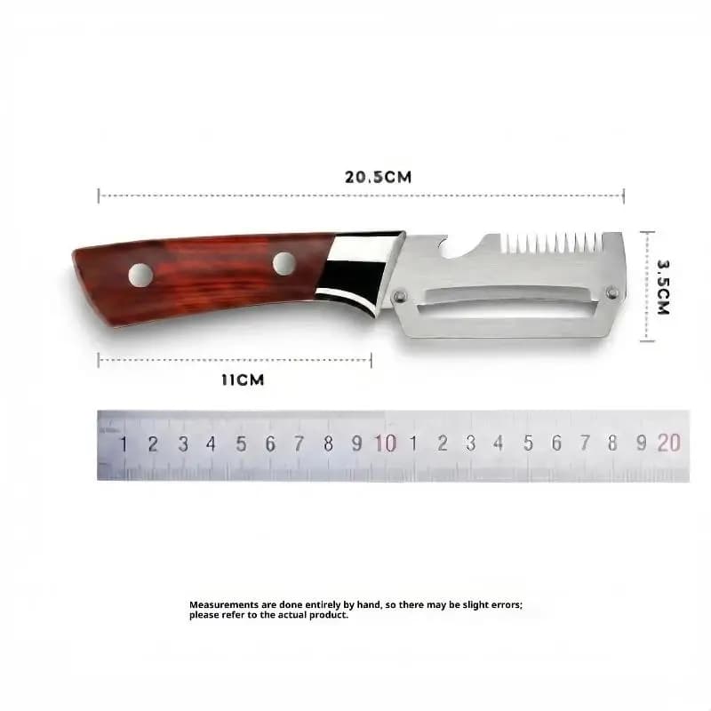 .Hot Sale.3-in-1 Serrated Peeling Knife Premium Vegetable Peeler With Handle And Bottle Opener Kitchen Tool 2026