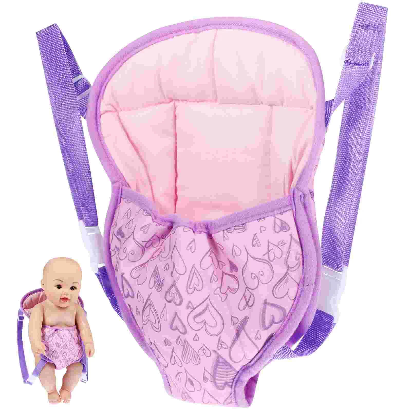 Accessori per marsupio Imbracatura in morbido cotone traspirante per fibbie regolabili Design pieghevole portatile facile da usare